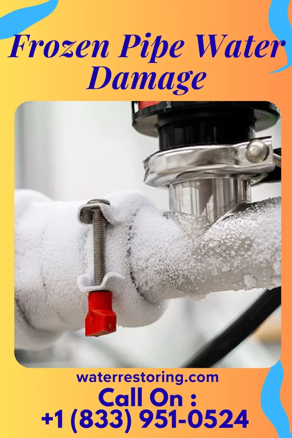 Frozen Pipe Water Damage in Oak Level, VA